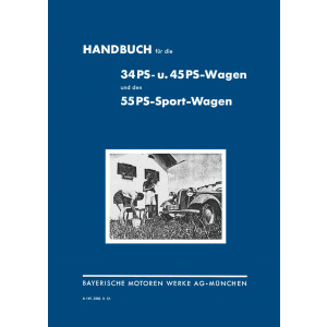 BMW 315 319 319/1 329 Betriebsanleitung