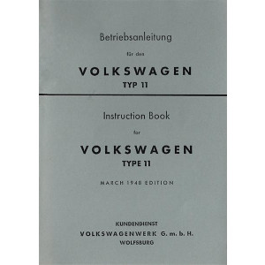 VW Käfer Typ 11 Betriebsanleitung