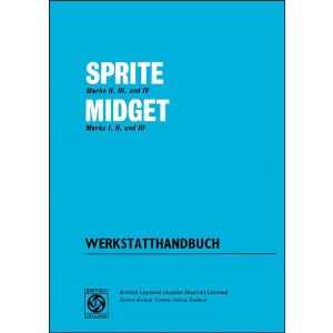 Austin Sprite MK und MG Midget Werkstatthandbuch