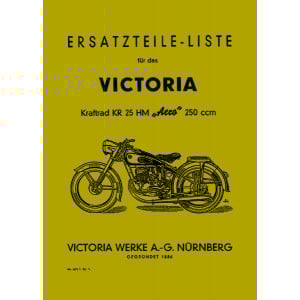 Victoria KR25 HM Aero Ersatzteilkatalog