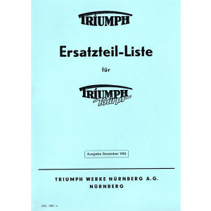 Triumph Knirps 50 Ersatzteilliste