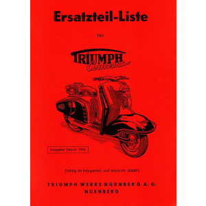 Triumph Contessa Roller 200 Ersatzteilkatalog