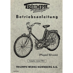 Triumph Knirps Kettenantrieb Betriebsanleitung