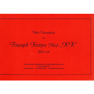 Triumph Knirps KK 298 Ersatzteilkatalog