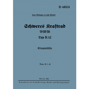 BMW R12 WH Ersatzteilkatalog