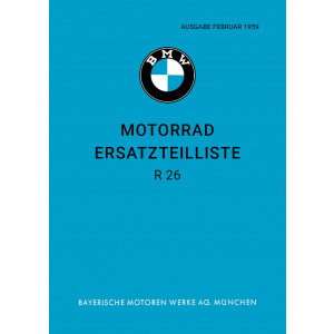 BMW R26 Ersatzteilkatalog