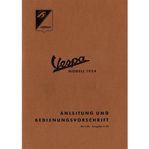 Hoffmann Vespa 125 Betriebsanleitung