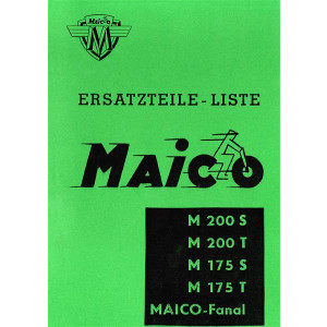 Maico M200S M200T M175S M175T und Maico-Fanal Ersatzteilkatalog