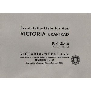 Victoria KR25S Ersatzteilkatalog