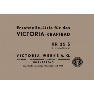 Victoria KR25S Ersatzteilkatalog