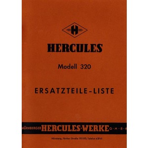 Hercules 320 Ersatzteilkatalog