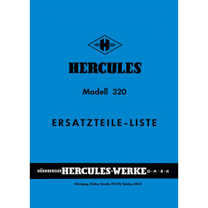Hercules 320 Ersatzteilkatalog