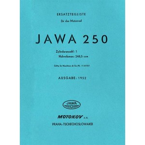 Jawa 250 Ersatzteilkatalog