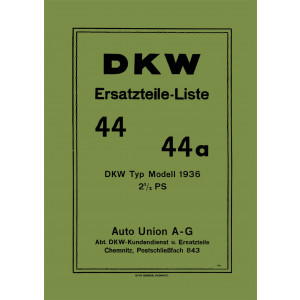 DKW RT100 Ersatzteilkatalog