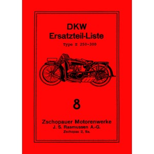 DKW E250 und E300 Ersatzteilkatalog