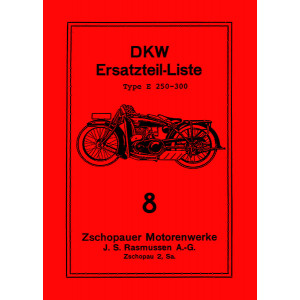 DKW E250 und E300 Ersatzteilkatalog