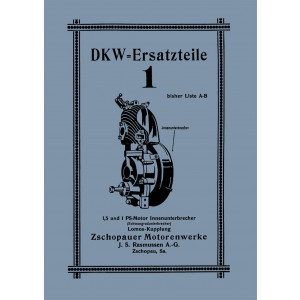 DKW 1 PS und 1,5 PS Motor Ersatzteilkatalog