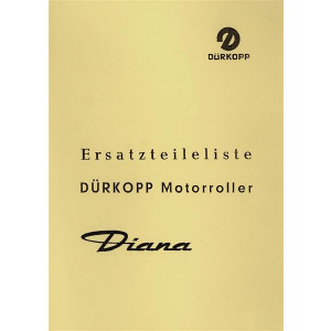 Dürkopp Diana Ersatzteilkatalog