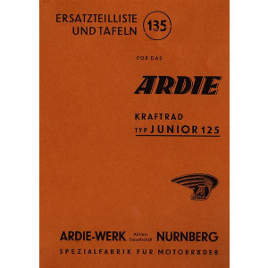 Ardie Junior 125 Ersatzteilktalog