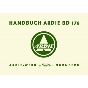 Ardie BD176 Betriebsanleitung