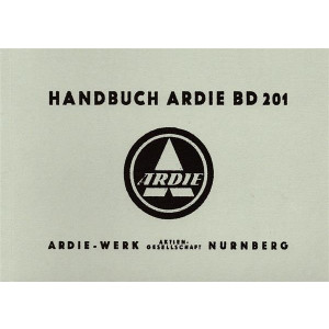 Ardie BD201 Betriebsanleitung