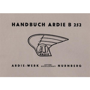 Ardie B252 Handbuch