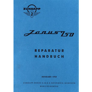 Zündapp Janus 250 Reparaturhandbuch