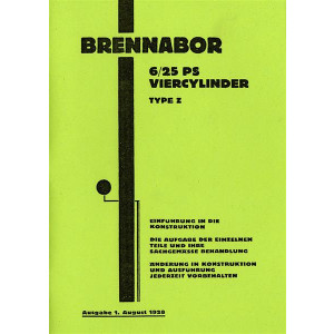 Brennabor 6/25 PS Bedienungsanleitung