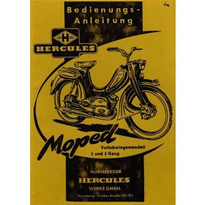 Hercules Moped Typ 217 Betriebsanleitung