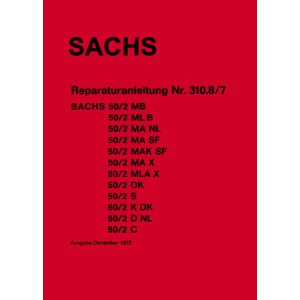 Sachs 50/2 Modelle Reparaturanleitung