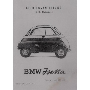 BMW Isetta Betriebsanleitung