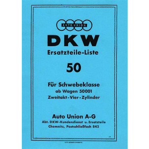 DKW Schwebeklasse Ersatzteilkatalog