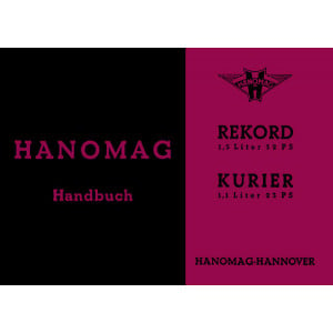 Hanomag Rekord und Kurier Betriebsanleitung