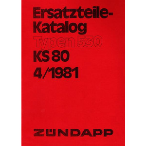 Zündapp KS80 und KS80 Touring Ersatzteilkatalog