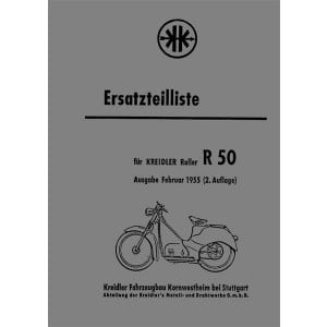 Kreidler R50 Ersatzteiliste