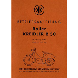 Kreidler KR50 Bedienungsanleitung