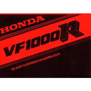 Honda VF1000R Reparaturanleitung