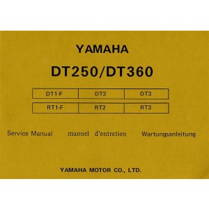 Yamaha DT250 und DT360 Wartungsanleitung