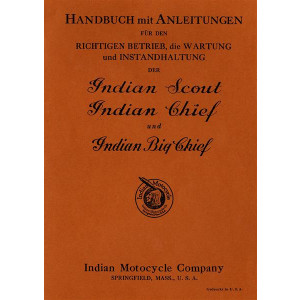 Indian Scout Chief Big-Chief Bedienungsanleitung