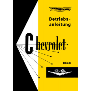 Chevrolet 6- und 8-Zylinder 1959 Bedienungsanleitung