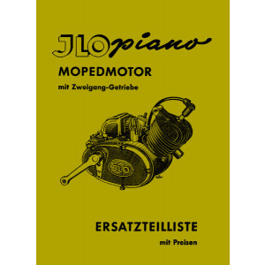 JLO Piano Moped Motor Ersatzteilkatalog