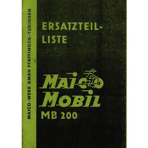 Maico MB200 Ersatzteilkatalog