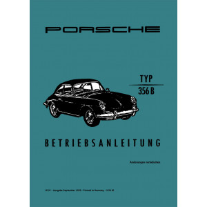 Porsche 356B Betriebsanleitung