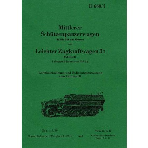Maybach Mittlerer Schützenpanzer Bedienungsanweisung
