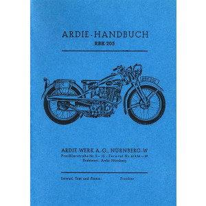 Ardie RBK205 Betriebsanleitung