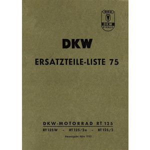 DKW RT125 Ersatzteilkatalog