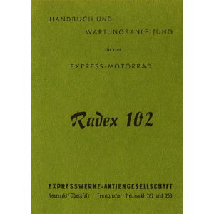 Express Radex 102 Betriebsanleitung