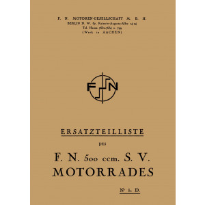 FN 500 SV Typ M90 Ersatzteilkatalog
