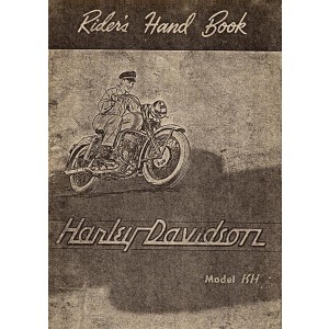 Harley-Davidson KH900 Riders Hand Book