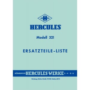 Hercules 321 Ersatzteilkatalog